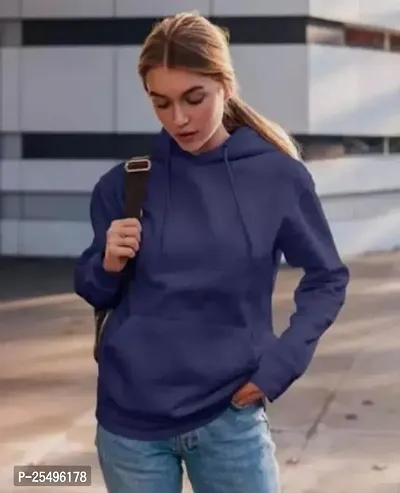 Stylish Fleece Sweatshirts For Women-thumb0