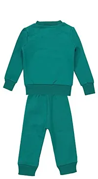 ICABLE Baby Girls/Boys Fleece Top and Bottom Suit Set-thumb2