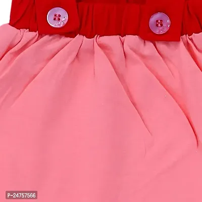 ICABLE Disney Girls Pure Cotton printed Knee Length Midi Top Skirt Set-thumb4