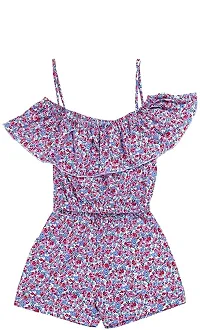 ICABLE Adorable Baby Girls Cotton Floral Print Crop Top and Shorts Set - Cute, Comfortable, and Stylish-thumb1