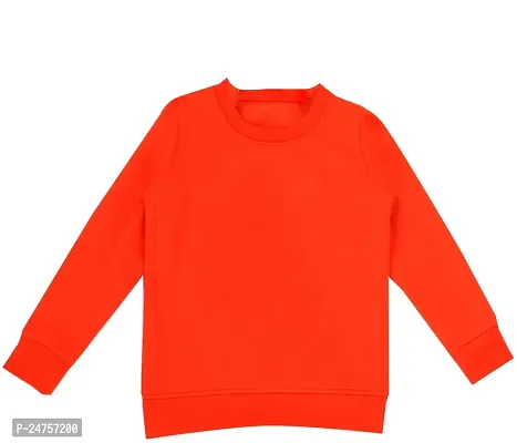 ICABLE Boys Full Sleeves Plain Sweatshirt Made in India-thumb0