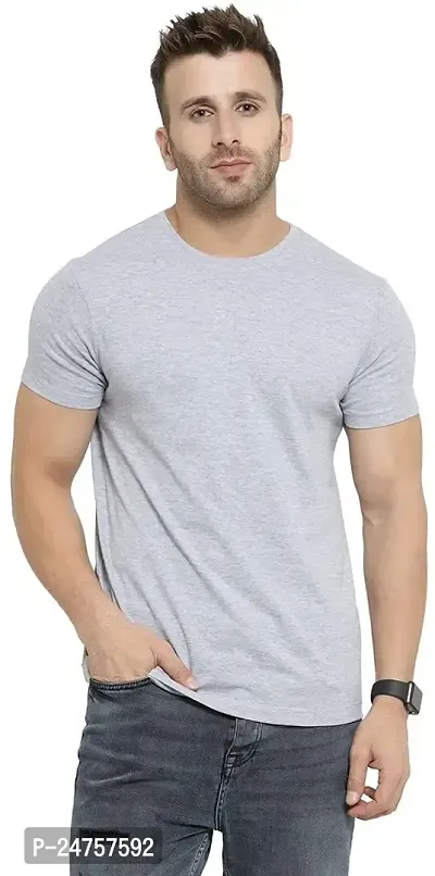 ICABLE Men's Regular Fit Cotton Plain Tshirts?