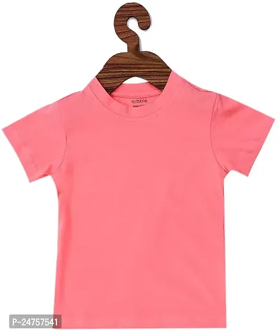 ICABLE Girls Plain T-Shirts 100% Cotton