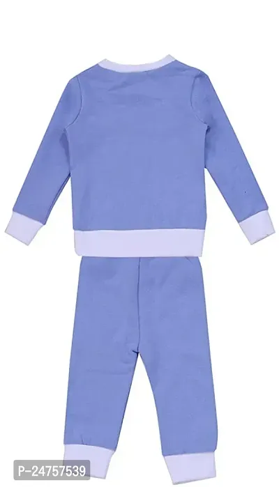 ICABLE Baby Girls/Boys Fleece Top and Bottom Suit Set-thumb3