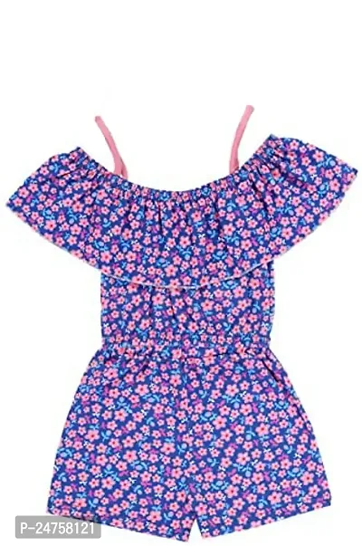 ICABLE Adorable Baby Girls Cotton Floral Print Crop Top and Shorts Set - Cute, Comfortable, and Stylish