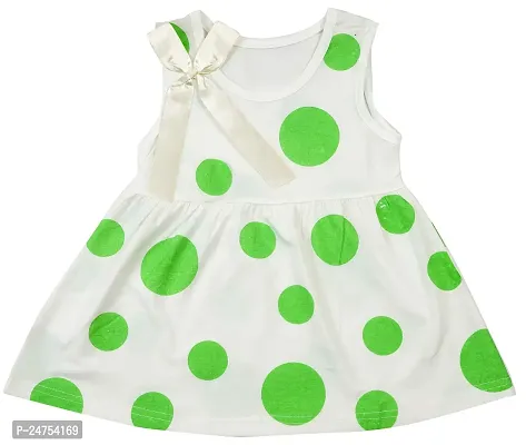 ICABLE Baby Girl's A-Line Knee Length Frock