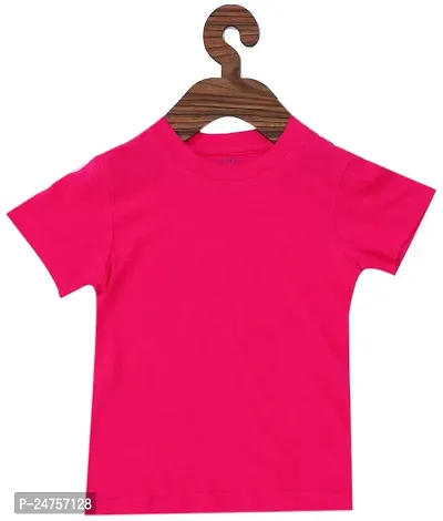 ICABLE Girls Plain T-Shirts 100% Cotton