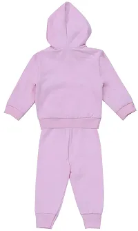 ICABLE Baby Girls/Boys Fleece Hooded Top and Bottom Suit Set-thumb3