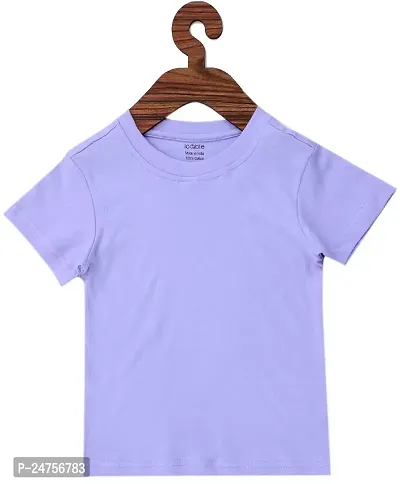 ICABLE Girls Plain T-Shirts 100% Cotton-thumb0