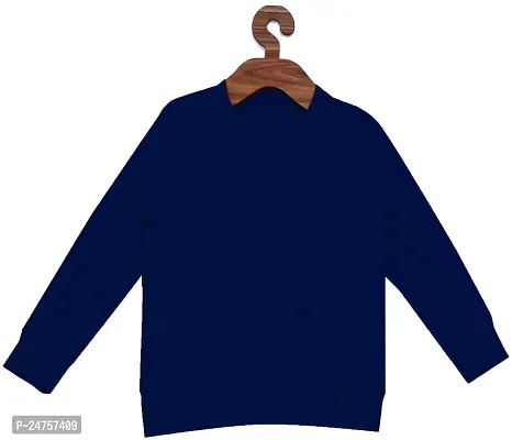ICABLE Boys Full Sleeves Plain Sweatshirt Made in India