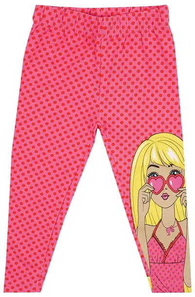 ICABLE Baby Girl's Cotton Leggings