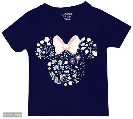 Stylish Cotton T-Shirt For Girls-thumb0