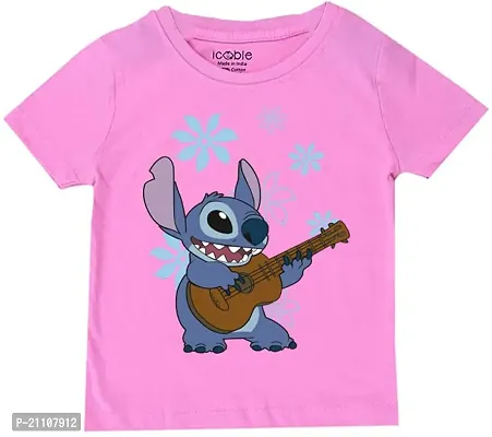 Stylish Cotton T-Shirt For Girls-thumb0