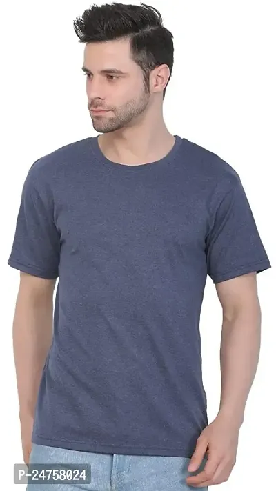 ICABLE Men's Regular Fit Cotton Plain Tshirts?