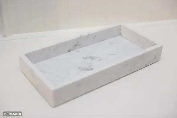 Stylish Marble Solid Serving Tray for Home-thumb0