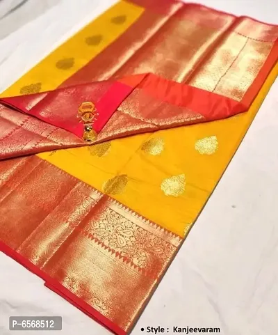 Stylish Lichi Silk Jacquard Work Saree for Women-thumb0