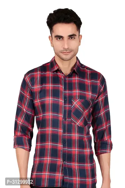 Stylish Checked Shirt For Mens