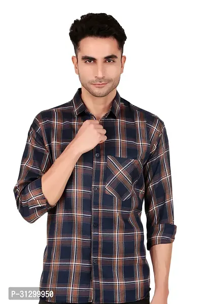 Stylish Checked Shirt For Mens