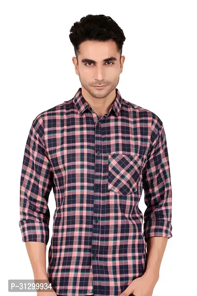 Stylish Checked Shirt For Mens