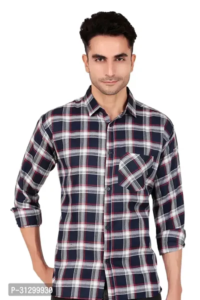 Stylish Checked Shirt For Mens