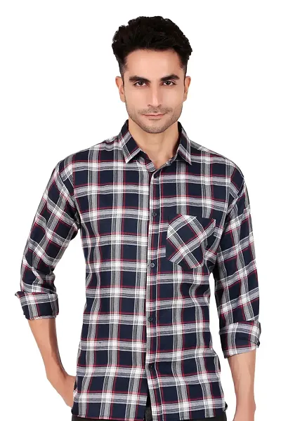 Stylish Checked Shirt For Mens