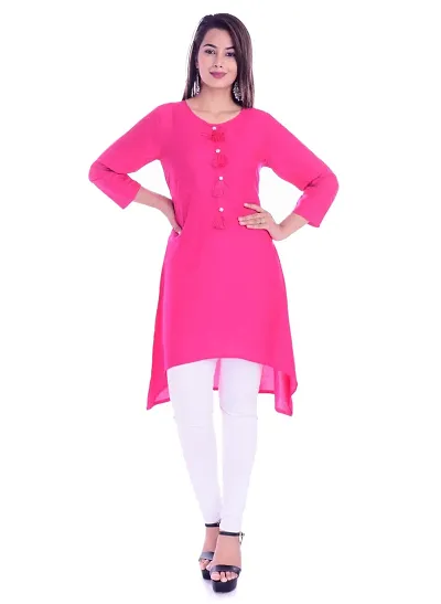 Easywearing Tail Cut Style Kurti