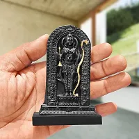 4 inch Shree Ram Lalla Murti for Car Dashboard-thumb1