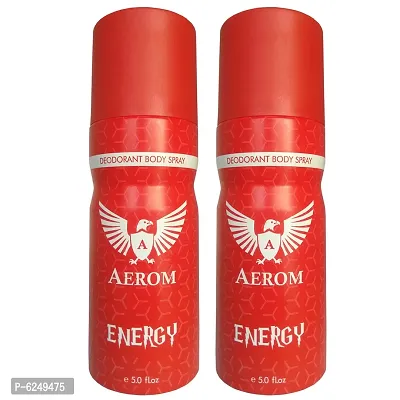 Energy And Energy Deodorant Body Spray For Men, 300 ml (Pack Of 2)