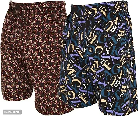 Cotton Bermuda shorts for boys  (Pack of 2)