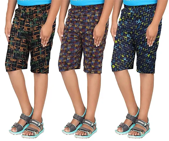 Bermuda shorts for boys (Pack of 3)