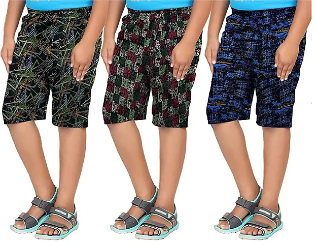 Bermuda shorts for boys (Pack of 3)