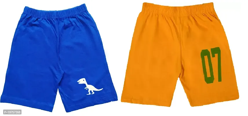 Cotton shorts for boys  (Pack of 2)