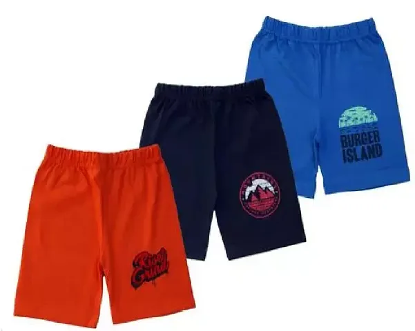 shorts for boys (Pack of 3)