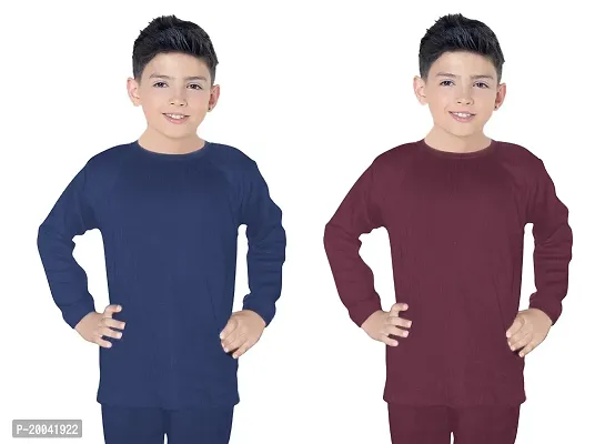 Thermal Wear Top Set for Boys, Girls, Kids Baby (Pack of 2 Set)