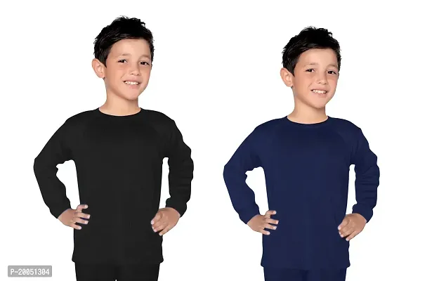 Thermal Wear Top Set for Boys, Girls, Kids Baby (Pack of 2 Set)-thumb0