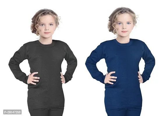 Thermal Wear Top  Set for Boys, Girls, Kids Baby (Pack of 2 Set)