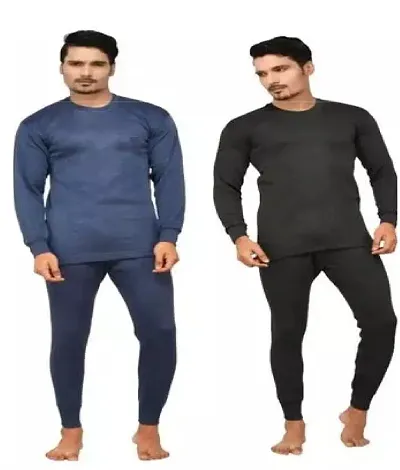 Thermal Wear Top Pajama Set for Men (Pack of 2 Set)