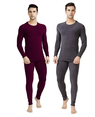 Thermal Wear Top Pajama Set for Men (Pack of 2 Set)