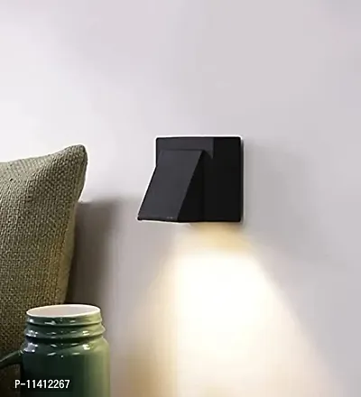 Multy Rays Up-Down Waterproof IP65 LED Wall Light (Black Body, Warm White, 6 watts,Metal)-thumb3