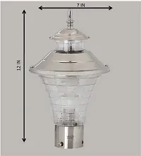 MULTY RAYS Modern Waterproof Unbreakable Outdoor gate/Garden/Pillar/Park Light Without Bulb, B22 (Pack of 1) Medium-thumb2