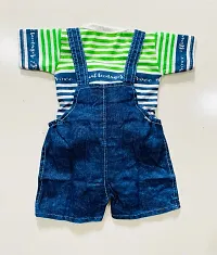 Fancy Denim Dungarees for Baby Boy-thumb1