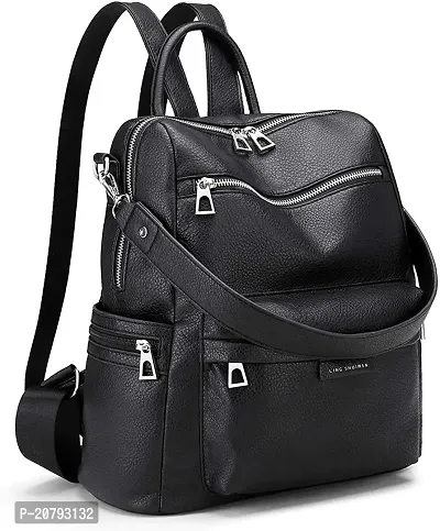 Women High Qulity PU Lather Multipurpose Backpack Handbag Purse, Travel Backpack Shoulder Bag for Ladies and Girls-BP1001-thumb2