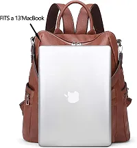 Women High Qulity PU Lather Multipurpose Backpack Handbag Purse, Travel Backpack Shoulder Bag for Ladies and Girls-BP1002-thumb4