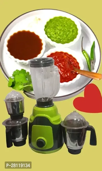 Randhoni new commercial green750 watt 4 jar mixer grinder-thumb0