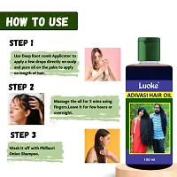 Adivasi Natural Made Powerful Effective Jadibutiya Hair oil Hair Oil-thumb1