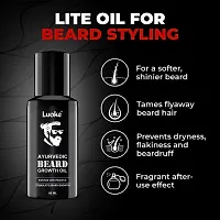 Ayurvedic Beard Growth Oil, Enriched with Vitamin E, Stimulate Beard Growth Hair Oil-thumb2