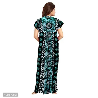 Elegant Cotton Printed Nighty For Women- Pack Of 2-thumb5