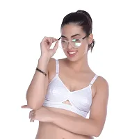 Bodybest Cotton Everyday Bra - 2 Colours - 6 (32, White)-thumb3