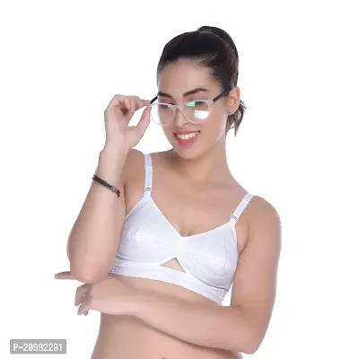 Bodybest Cotton Everyday Bra - 2 Colours - 6 (32, White)-thumb4