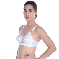 Bodybest Cotton Everyday Bra - 2 Colours - 6 (32, White)-thumb2